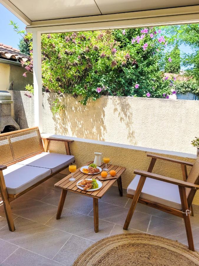 Studio Double Climatise Avec Terrasse - Proche Tram & Centre Montpellier Ngoại thất bức ảnh